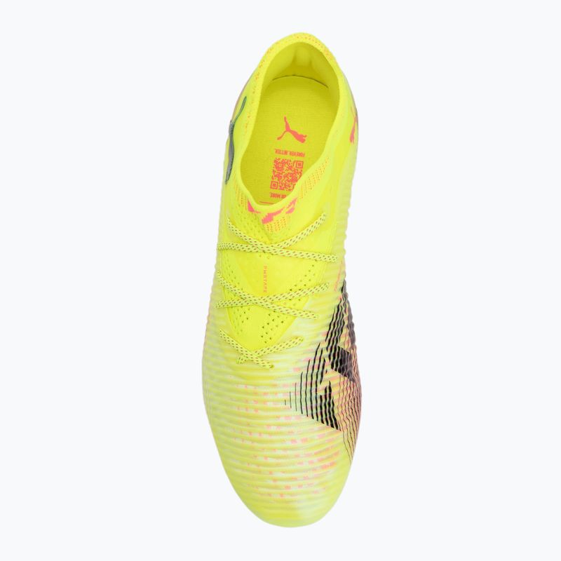 Încălțăminte de fotbal pentru bărbați PUMA Future 8 Ultimate Low FG yellow alert/puma black/sun struck 5