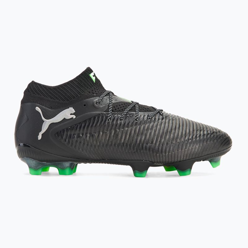 Încălțăminte de fotbal pentru bărbați PUMA Future 8 Ultimate FG puma black/cool light gray/fluo green 2