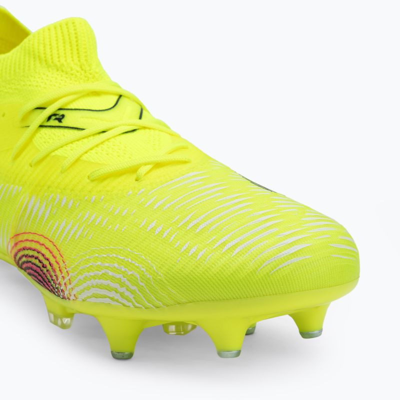 Încălțăminte de fotbal pentru bărbați PUMA Future 8 Match MxSG yellow alert/ puma black/ sun struck 7