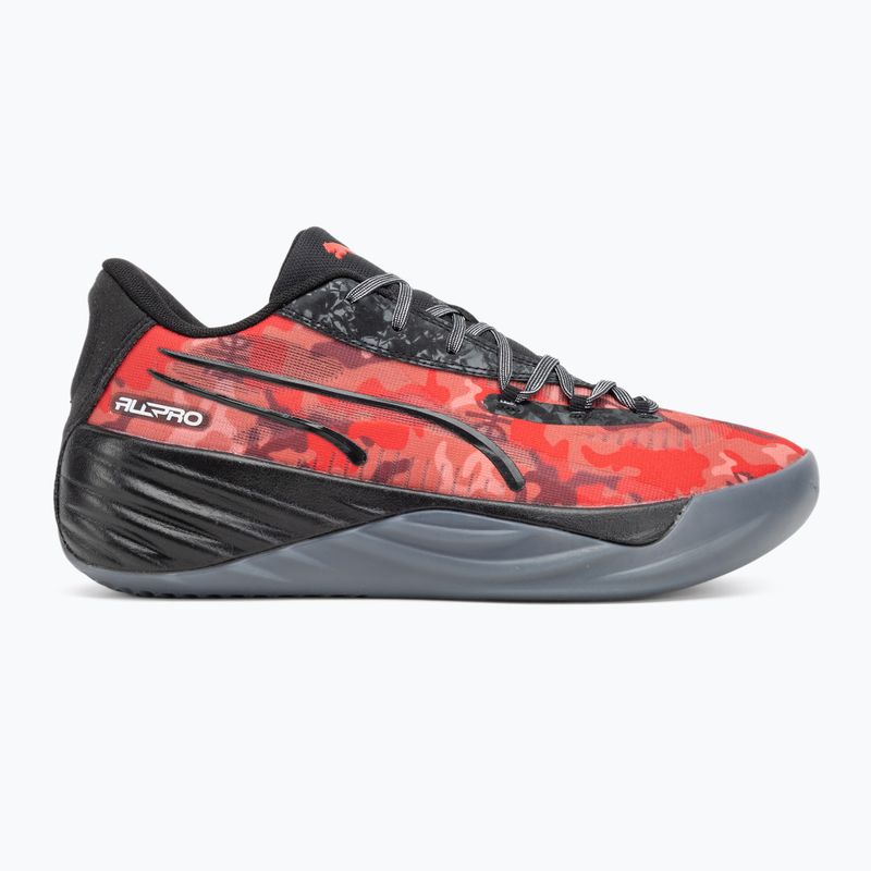 Încălțăminte de baschet pentru bărbați Puma All-Pro Nitro DA for all time red 2