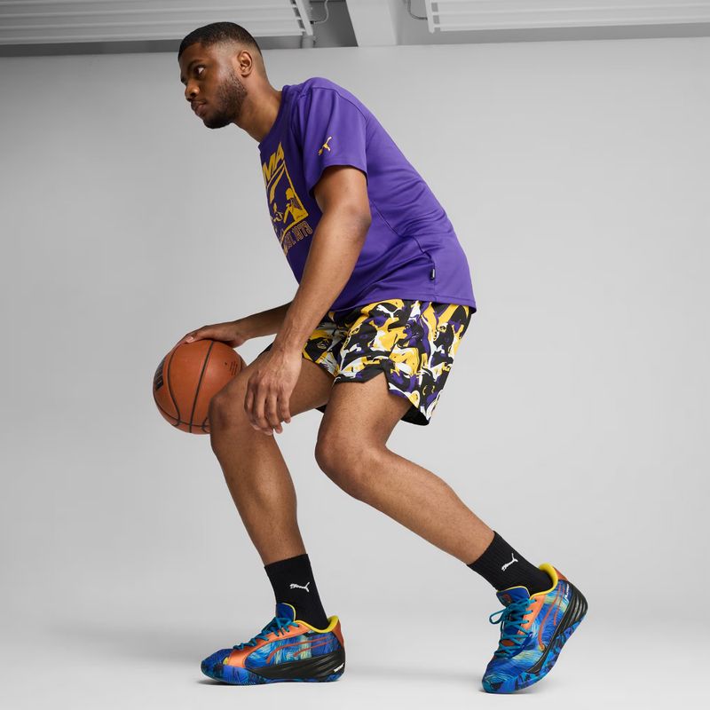 Încălțăminte de baschet pentru bărbați PUMA All-Pro Nitro Dylan Exhibit vivid blue/tropical blue 11