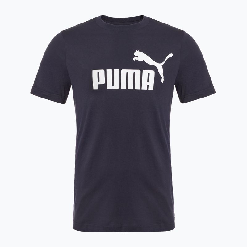 Tricou pentru bărbați PUMA ESS No. 1 Logo Tee new navy