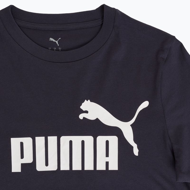 Tricou pentru bărbați PUMA ESS No. 1 Logo Tee new navy 3