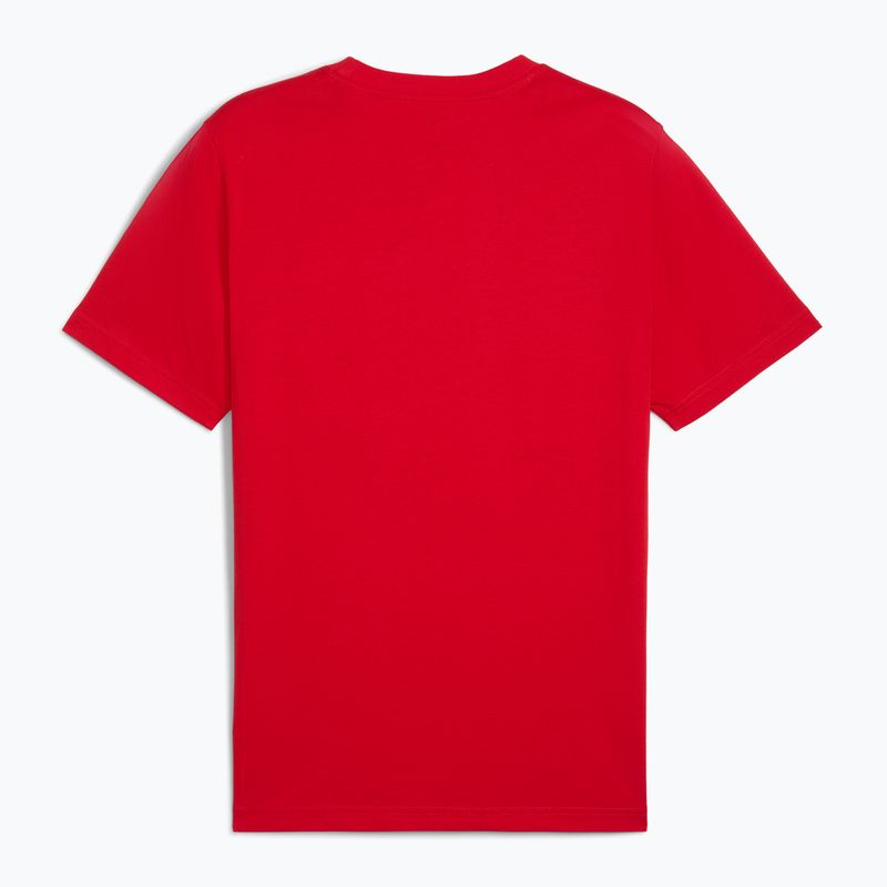 Tricou pentru bărbați PUMA ESS No. 1 Logo Tee for all time red 2