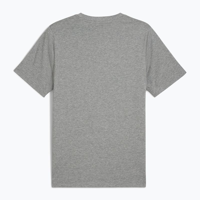 Tricou pentru bărbați  PUMA ESS Small No. 1 Logo Tee medium gray heather 2