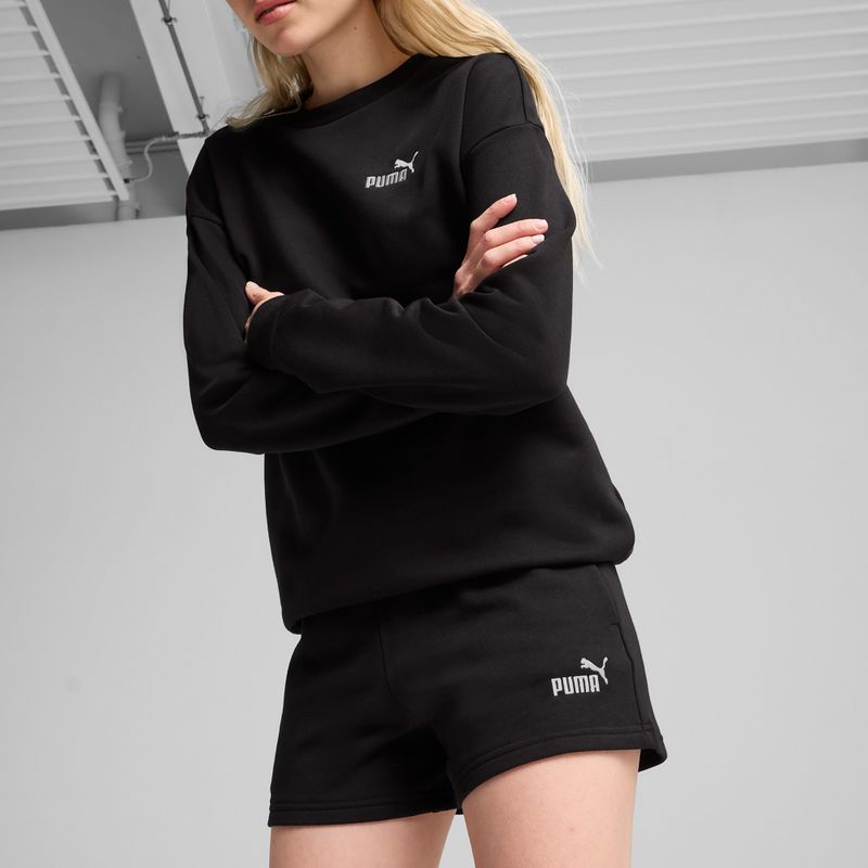 Pantaloni scurți pentru femei PUMA ESS Small No.1 Logo 4 puma black 3