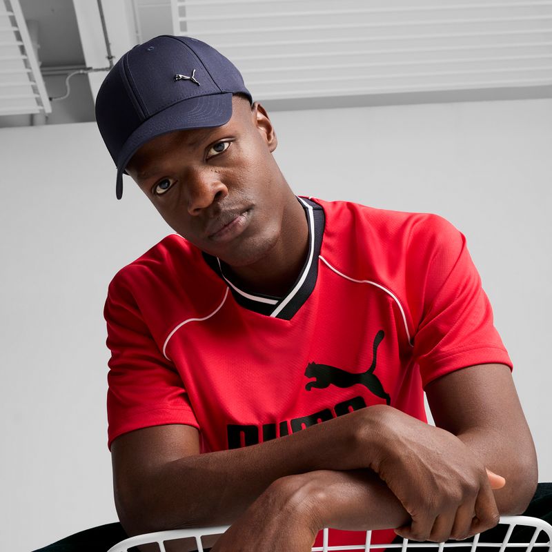 Șapcă PUMA Ess Metal Puma Cat BB puma navy 3