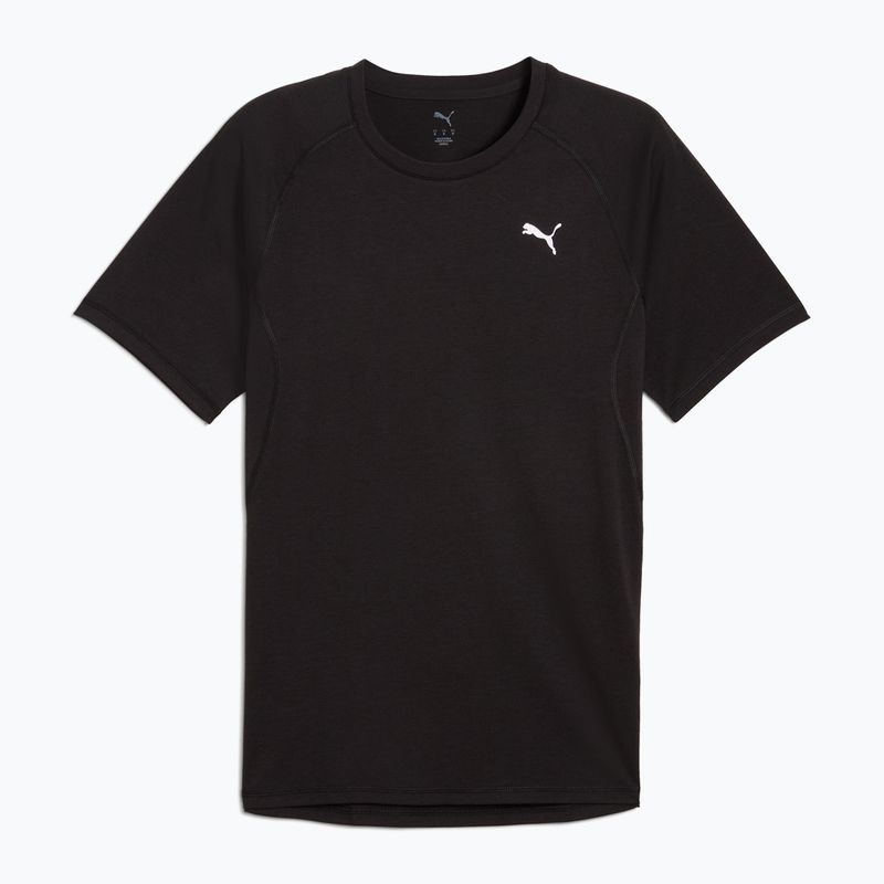 Tricou de alergare pentru bărbați PUMA Run Velocity Tee Tri-Blend puma black