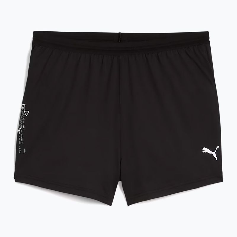 Pantaloni scurți de alergare pentru bărbați Puma Run Knit 3" Split puma black