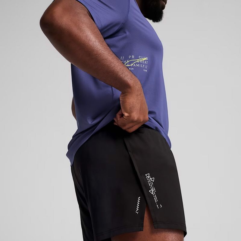 Pantaloni scurți de alergare pentru bărbați Puma Run Knit 3" Split puma black 5