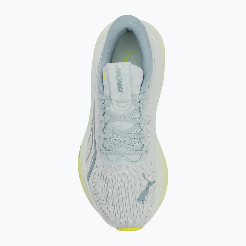 Încălțăminte de alergare pentru femei PUMA MagMax Nitro peaceful blue/yellow alert 5