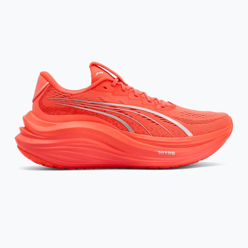 Încălțăminte de alergare pentru femei PUMA MagMax Nitro glowing red/puma silver 3