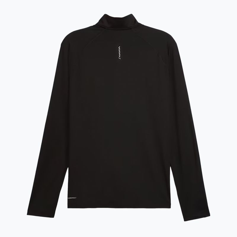 Bluză de alergare pentru bărbați  PUMA Run Velocity Cloudspun 1/4 Zip puma black 2
