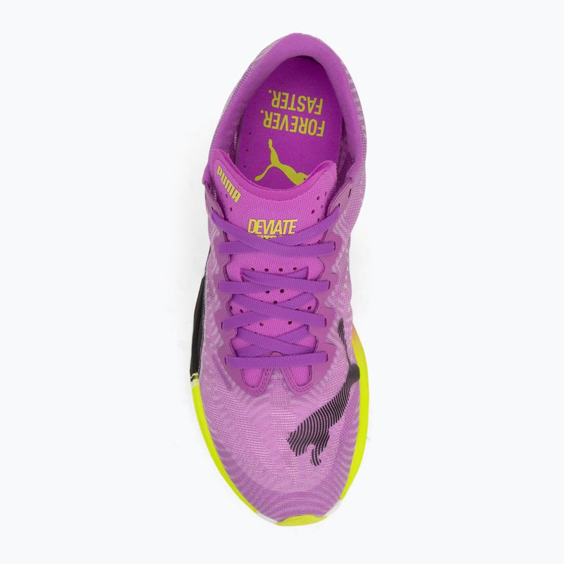 Încălțăminte de alergare pentru bărbați PUMA Deviate Nitro Elite 3 pure magenta/yellow alert 5