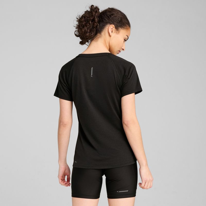 Tricou de alergare pentru femei  PUMA Run Velocity Tee Tri-Blend puma black 4