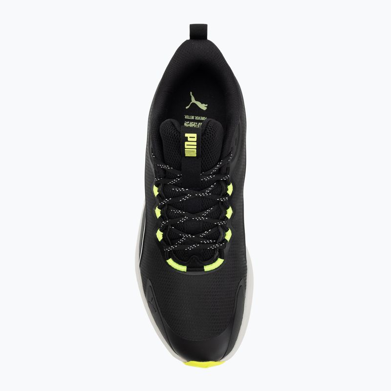 Încălțăminte de alergare  PUMA Skyrocket Lite Trail puma black/feather gray/yellow alert 5