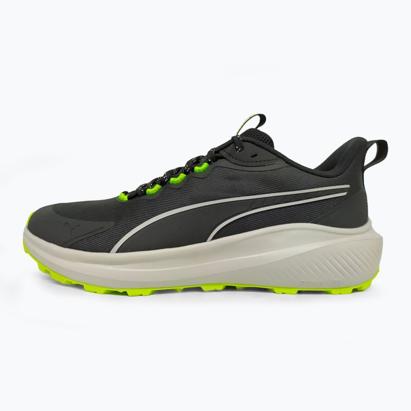 Încălțăminte de alergare  PUMA Skyrocket Lite Trail puma black/feather gray/yellow alert