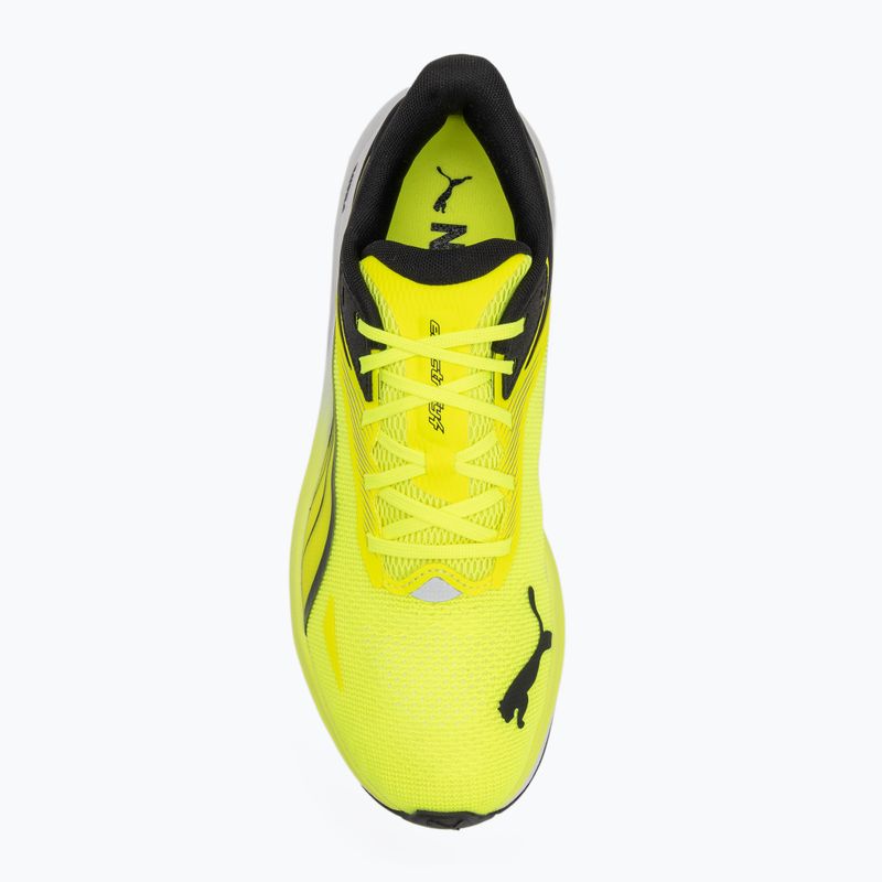 Încălțăminte de alergare pentru bărbați PUMA Electrify Nitro 4 yellow alert/feather gray/puma black 5