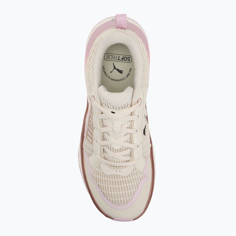 Încălțăminte de alergare pentru femei PUMA Softride Divine Metal alpine snow/warm white/rose mauve 5