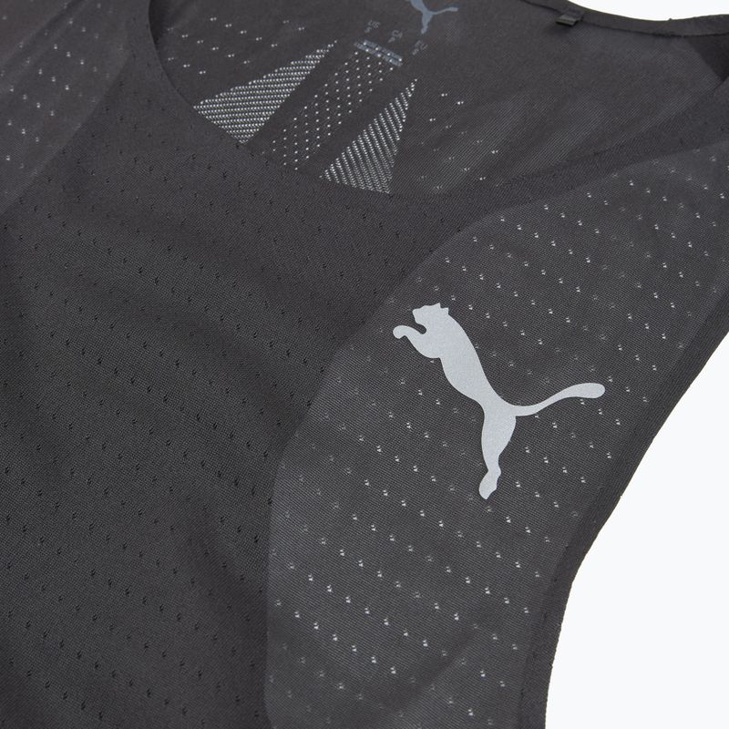 Tricou de alergare pentru bărbați PUMA Raceday Ultraspun Singlet puma black 3