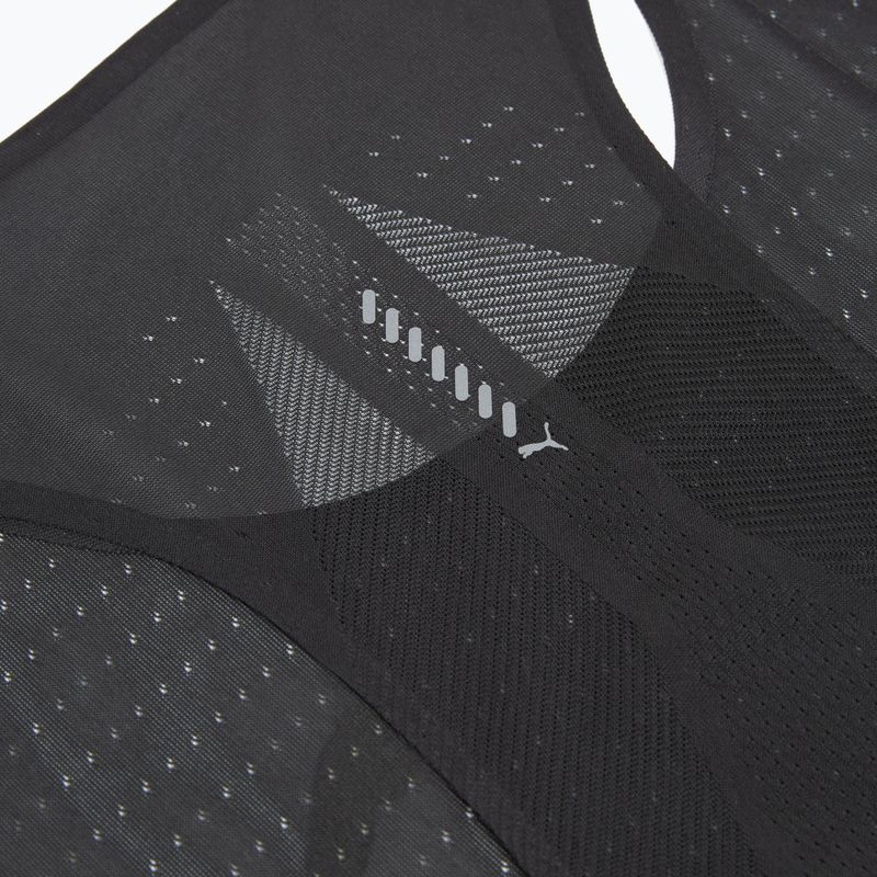 Tricou de alergare pentru bărbați PUMA Raceday Ultraspun Singlet puma black 4