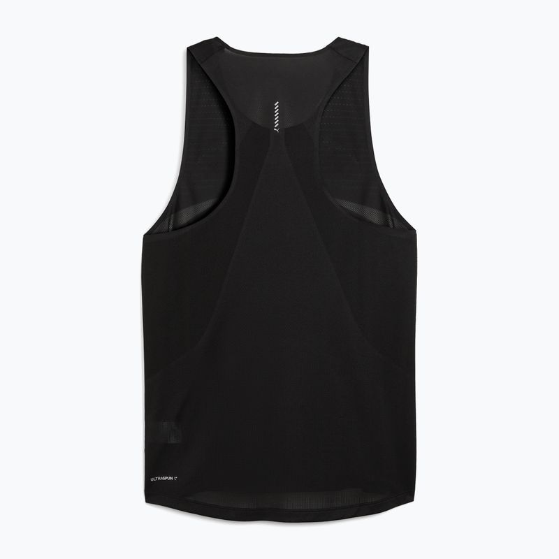 Tricou de alergare pentru bărbați PUMA Raceday Ultraspun Singlet puma black 2