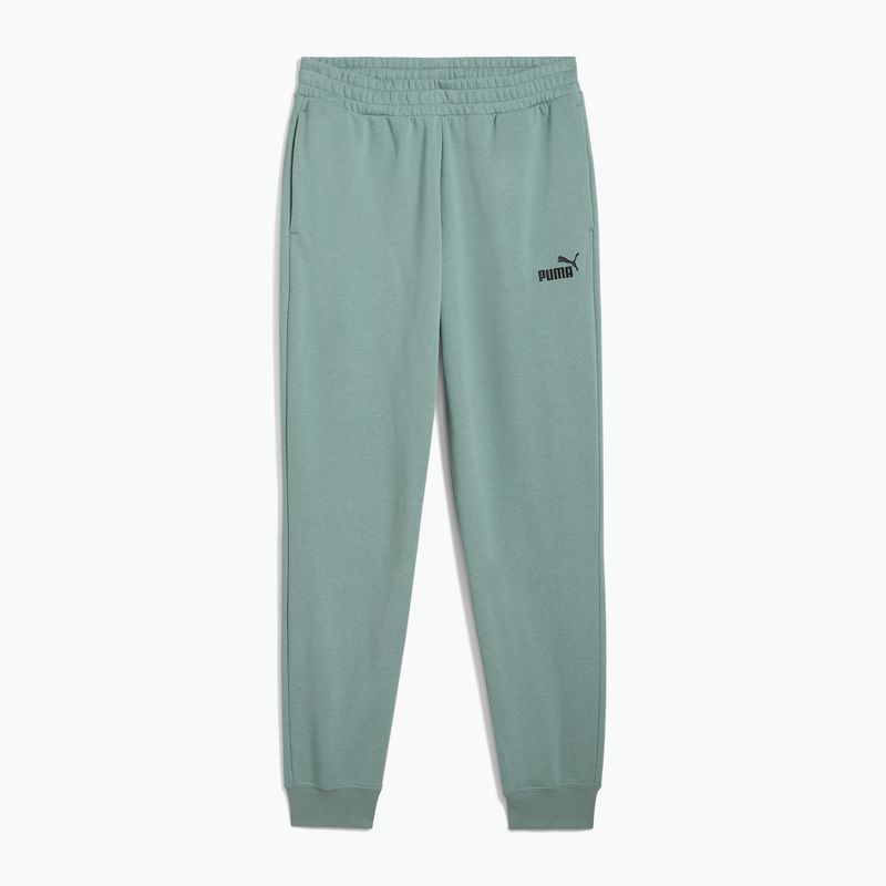 Pantaloni pentru bărbați PUMA ESS No. 1 Logo Sweatpants TR CL green moon