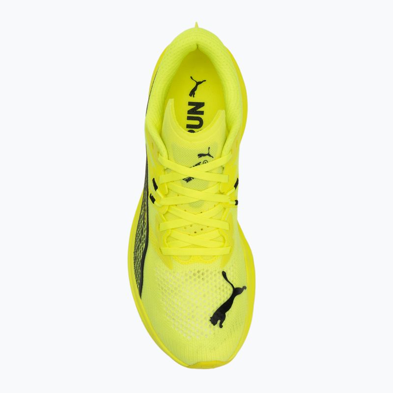 Încălțăminte de alergare pentru bărbați PUMA Deviate Nitro 3 yellow alert/puma black 5