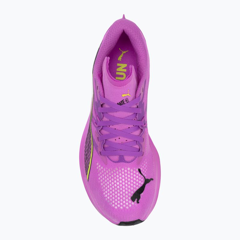 Încălțăminte de alergare pentru femei PUMA Deviate Nitro 3 pure magenta/yellow alert/puma white 5