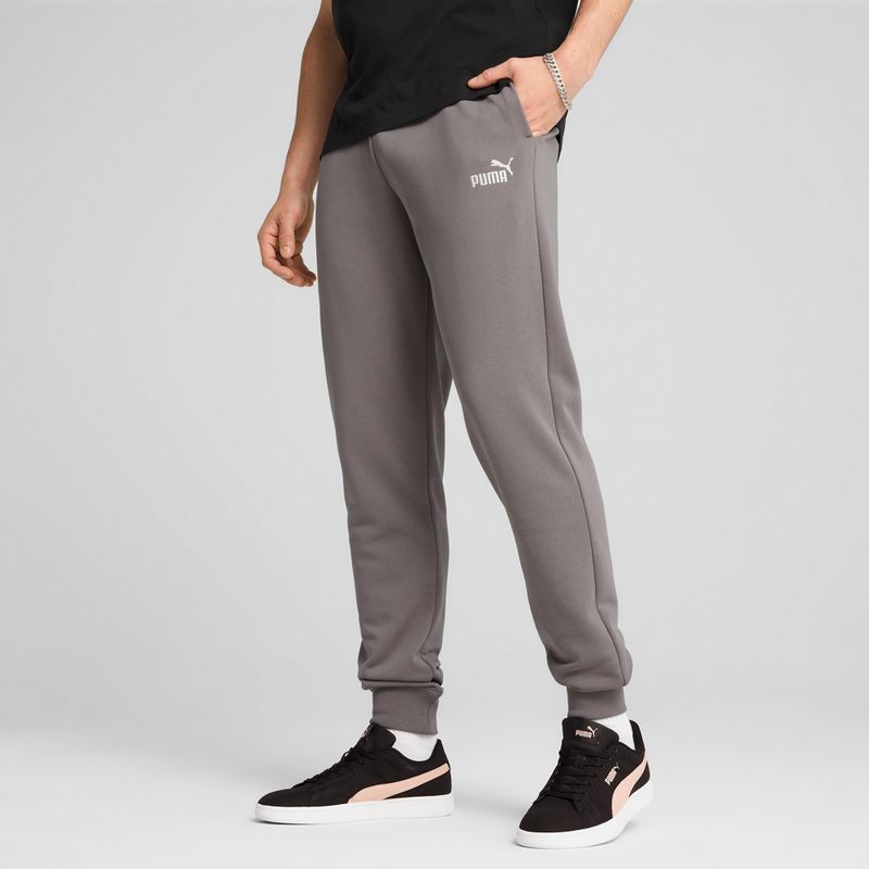 Pantaloni pentru bărbați PUMA ESS No. 1 Logo Sweatpants TR CL cast iron 4