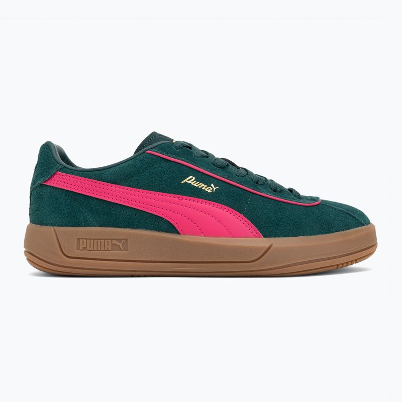 Încălțăminte pentru femei PUMA Club Klassika Suede dark myrtle/puma pink 2