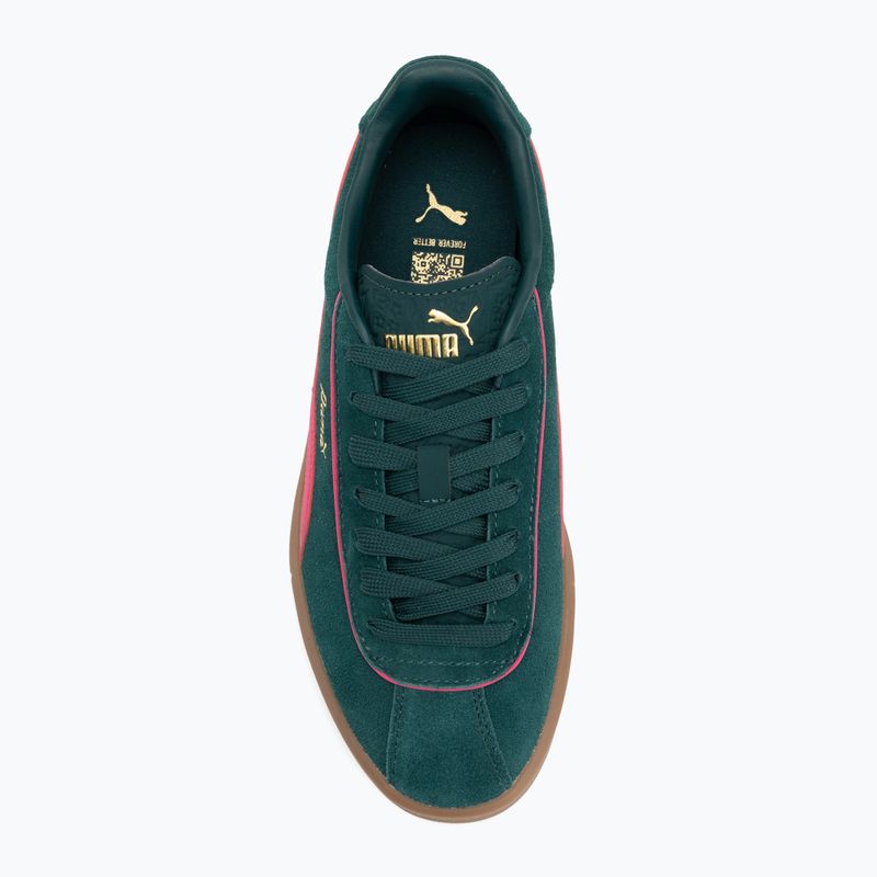 Încălțăminte pentru femei PUMA Club Klassika Suede dark myrtle/puma pink 5