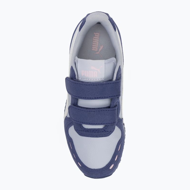 Încălțăminte pentru juniori PUMA Cabana Racer SL 20 V PS cool weather/puma white/blue crystal/rose mauve 5