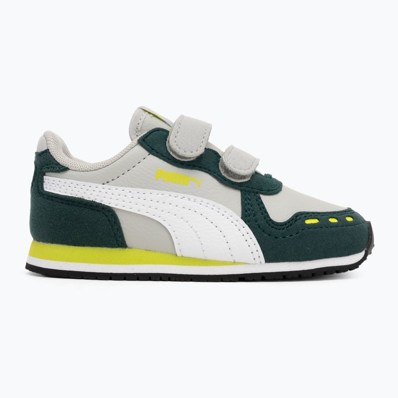 Încălțăminte pentru copii  PUMA Cabana Racer SL 20 V Inf coollightgray/pumawhite/darkmyrtle/limesmash 2