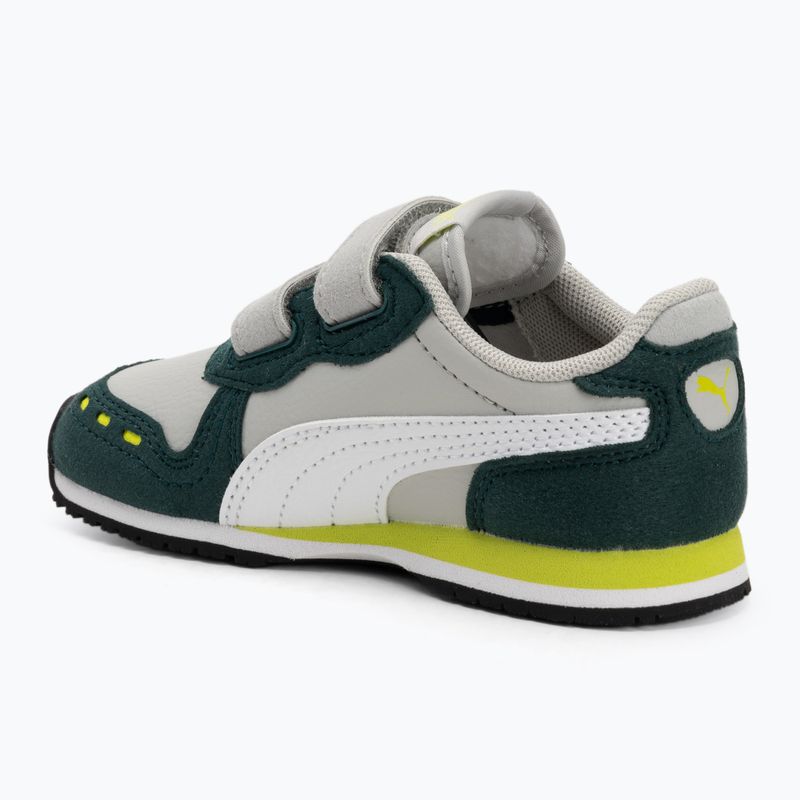 Încălțăminte pentru copii  PUMA Cabana Racer SL 20 V Inf coollightgray/pumawhite/darkmyrtle/limesmash 3