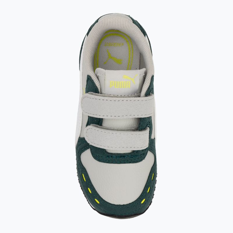 Încălțăminte pentru copii  PUMA Cabana Racer SL 20 V Inf coollightgray/pumawhite/darkmyrtle/limesmash 5