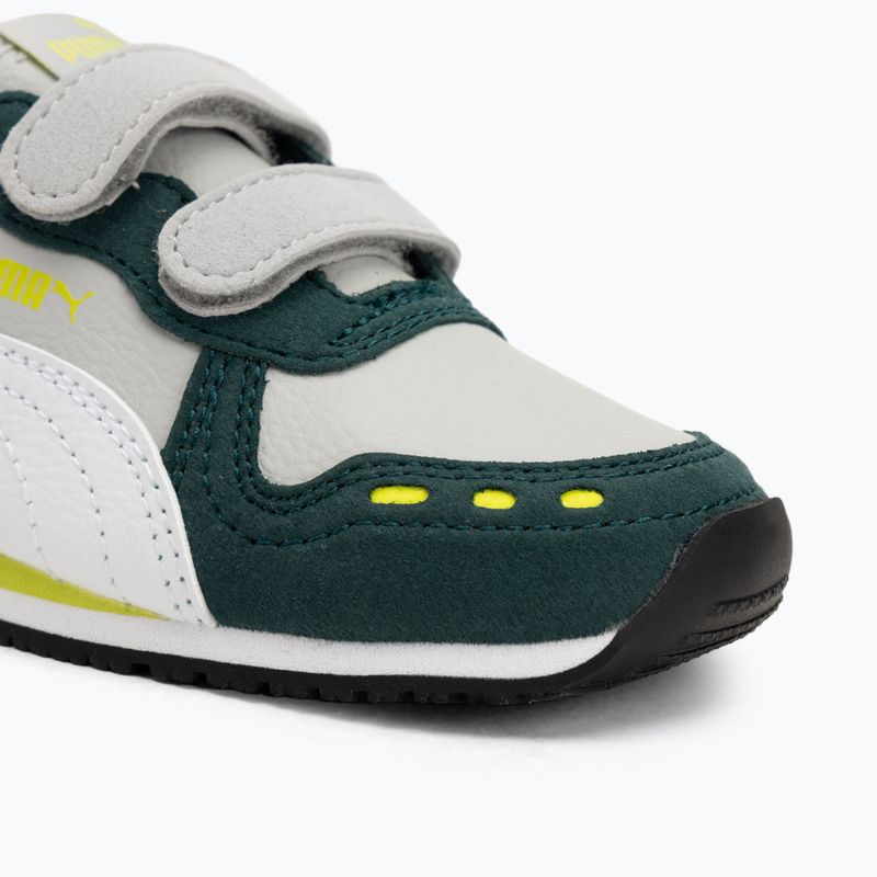 Încălțăminte pentru copii  PUMA Cabana Racer SL 20 V Inf coollightgray/pumawhite/darkmyrtle/limesmash 7