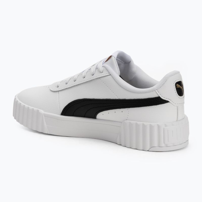 Încălțăminte pentru femei PUMA Carina 3.0 puma white/puma black/puma gold 3