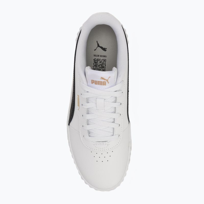 Încălțăminte pentru femei PUMA Carina 3.0 puma white/puma black/puma gold 5