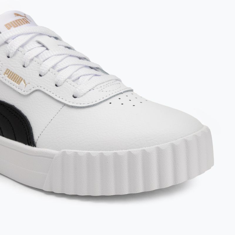 Încălțăminte pentru femei PUMA Carina 3.0 puma white/puma black/puma gold 7