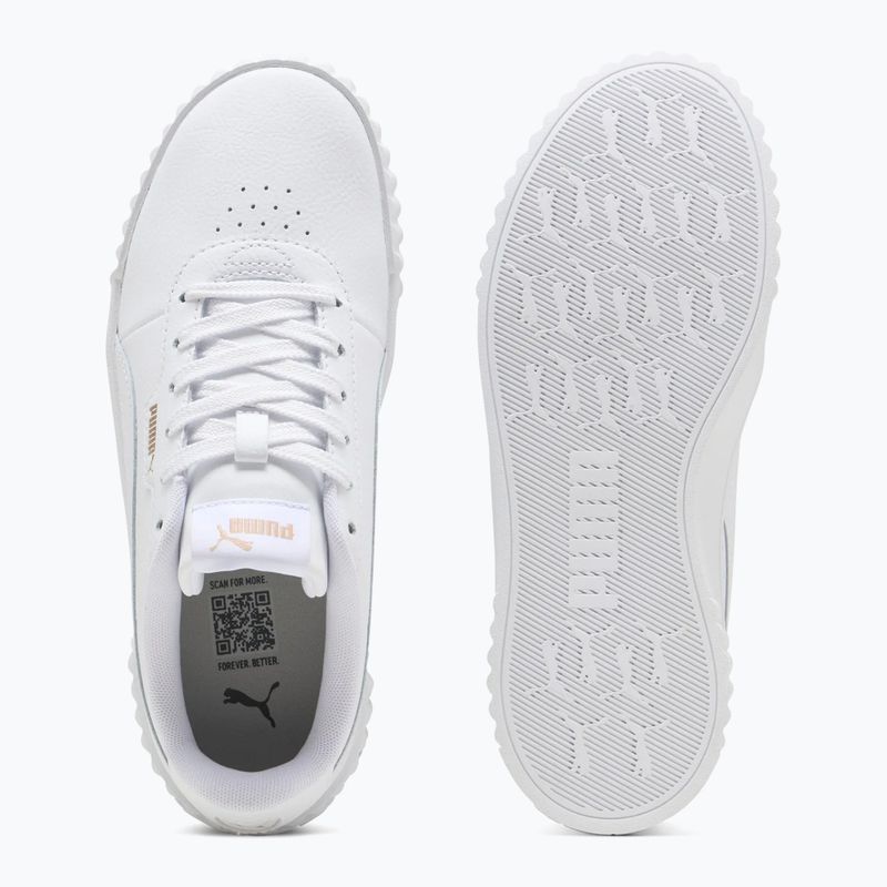 Încălțăminte pentru femei PUMA Carina 3.0 puma white/puma gold 9