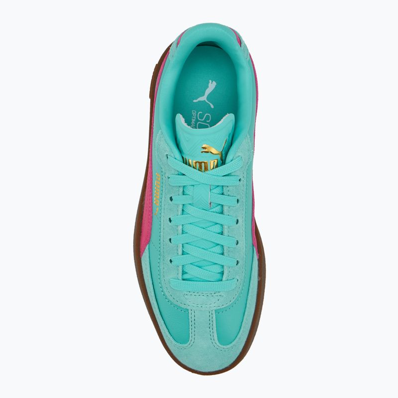 Încălțăminte pentru copii  PUMA Club II Era Jr aquatic/puma pink/puma gold 5
