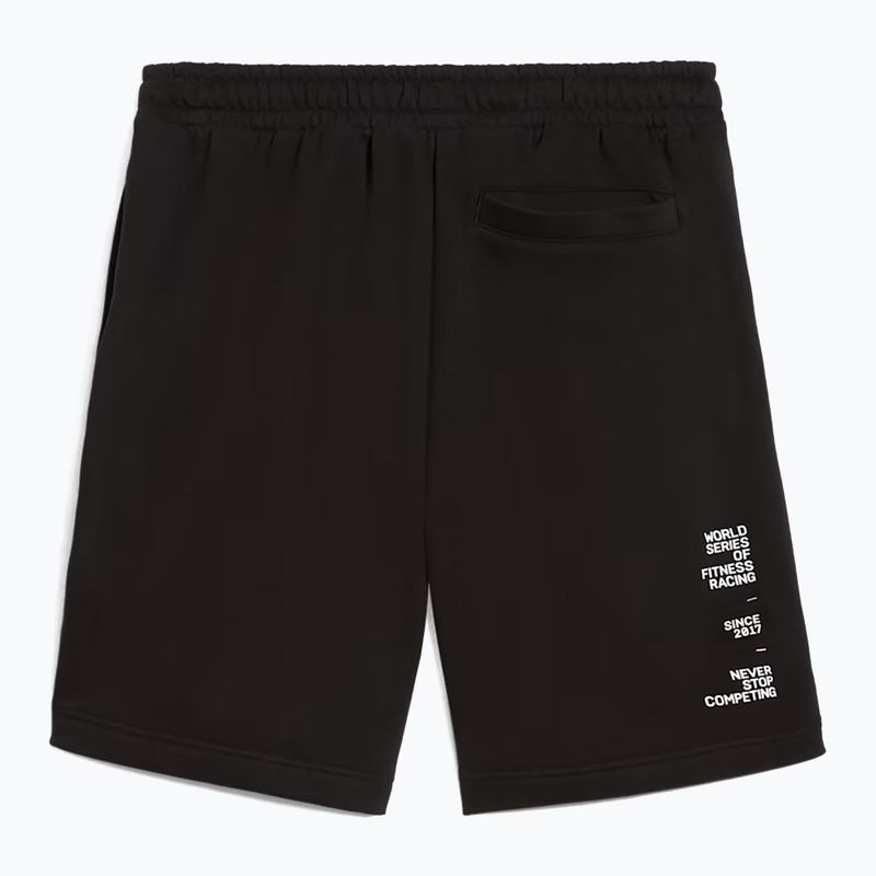 Pantaloni scurți de antrenament pentru bărbați PUMA x HYROX negri 6