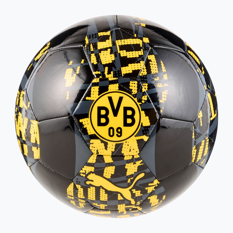 Minge de fotbal PUMA BVB PreMatch puma black/faster yellow mărime  5