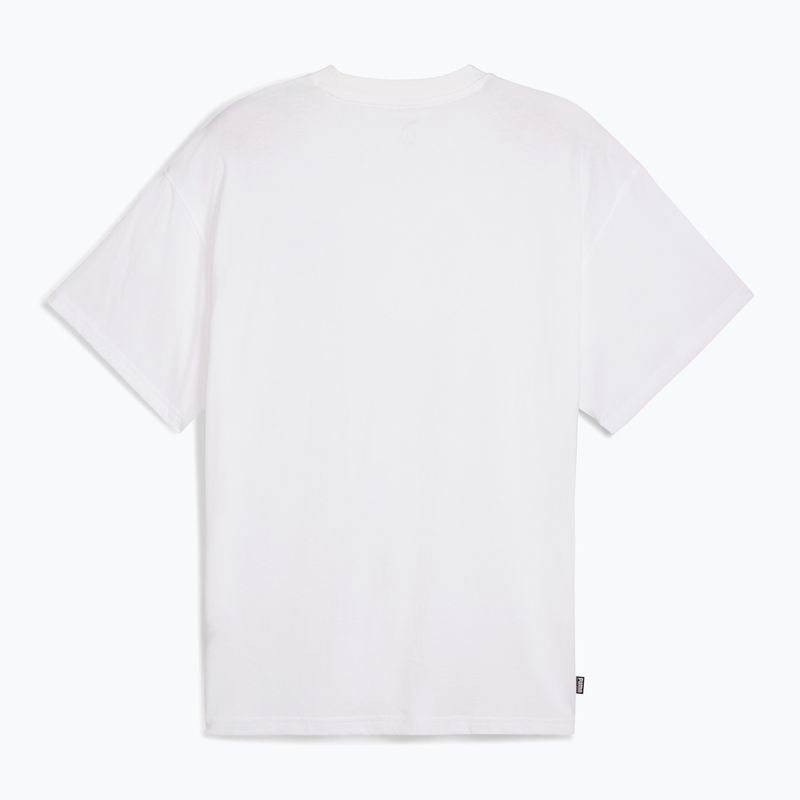 Tricou de baschet pentru bărbați  PUMA Jaws Core Tee II puma white 2