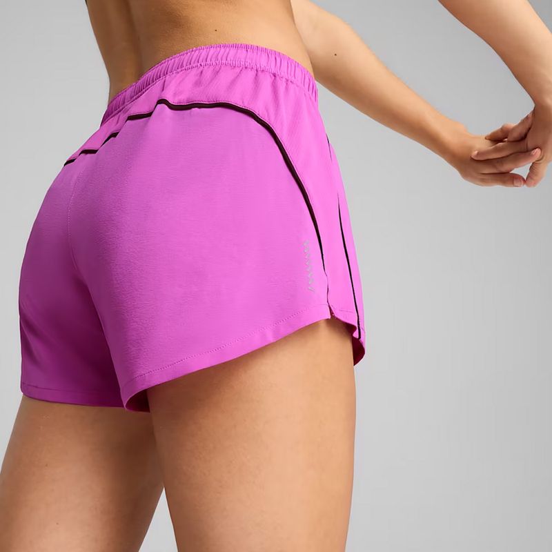 Pantaloni scurți de alergare pentru femei PUMA Run Velocity 3" wild berry 7