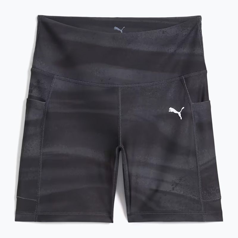 Pantaloni scurți de alergare pentru femei Puma Run Velocity 5" AOP Tight puma black