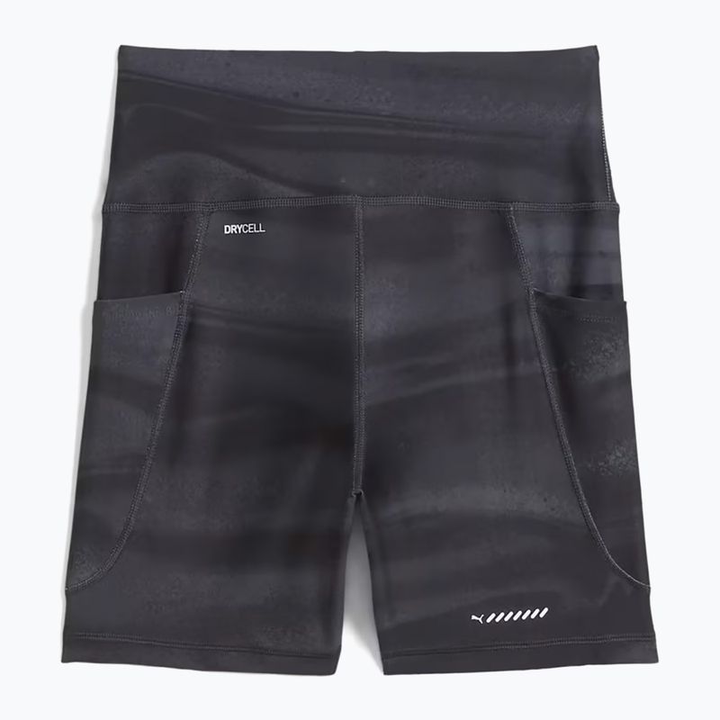Pantaloni scurți de alergare pentru femei Puma Run Velocity 5" AOP Tight puma black 2