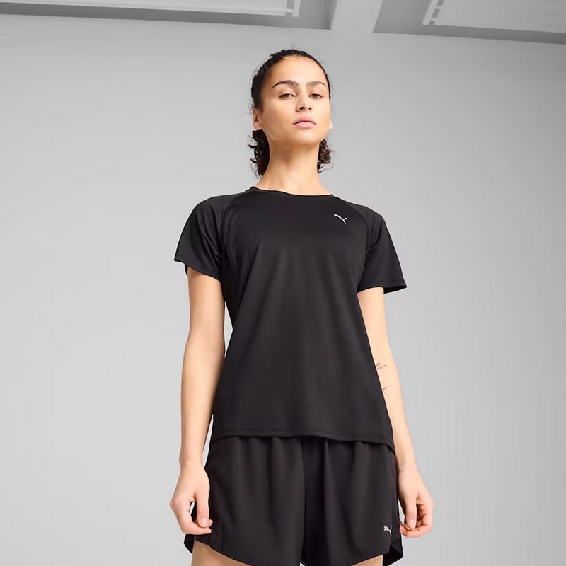 Tricou de alergare pentru femei  PUMA Run Velocity Tee Poly puma black 3