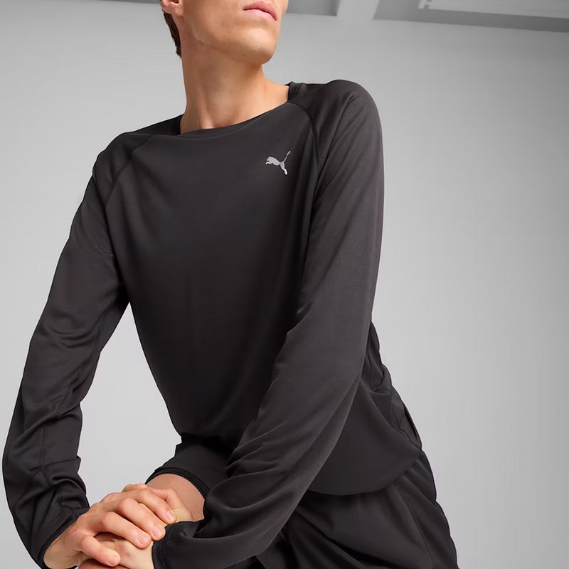 Longsleeve de alergare pentru bărbați PUMA Run Velocity Poly puma black 6